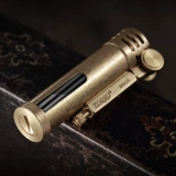 Старомодная ретро медная креативная ветрозащитная зажигалка на керосине, ностальгия