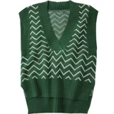 Tide, трикотажный осенний жилет без рукавов, в корейском стиле