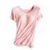 Áo ngực với ngực pad ngắn tay t-shirt nữ phương thức áo sơ mi đáy áo ngực cup một yoga nhà dịch vụ đồ ngủ Pyjama
