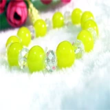 Милый стеклянный браслет, агатовое ювелирное украшение, коллекция 2023, подарок на день рождения