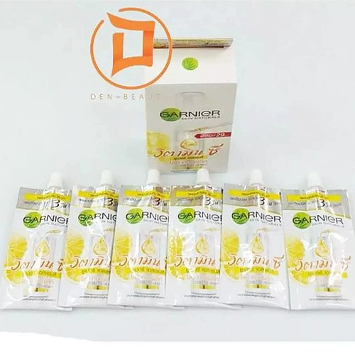 Осветляющая ночная эссенция содержит никотиновую кислоту, Таиланд, 45 мл, витамин C, анти-акне