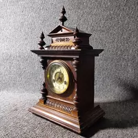 Вестерн Античный трехэтажный колокол Механический часовой функция в основном нормально