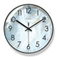 【Ultra-Silent-Blue Clock Clock】 8229-B Черная коробка