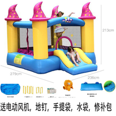 Батут Большие напольные раздувные дети капризный