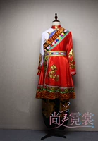 Этническая красная одежда, костюм, сделано на заказ