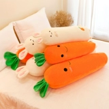 Плюшевая игрушка, милый кролик, морковная подушка, съёмная тряпичная кукла для мальчиков и девочек