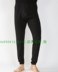 Cộng với phân bón XL Quần dài Moodydale quần nam ấm quần mỏng đoạn quần cao eo co giãn mỡ mỡ legging nam Quần nóng lên