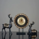Черные часы, комплект, 3 предмета
