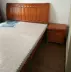 Trung Quốc phong cách mới gỗ sồi 2 người giường đôi phòng ngủ cao hộp hiện đại tối giản giường cao su men biển rắn gỗ - Giường