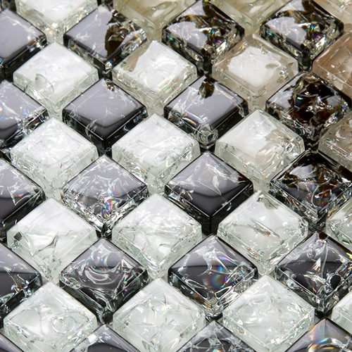 Хрустальная льда трещина стеклянная мозаичная плитка плитка плавательная бассейн