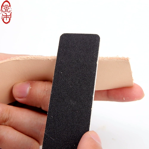 DIY кожаный инструмент с толстым двойным шлифованным песком.