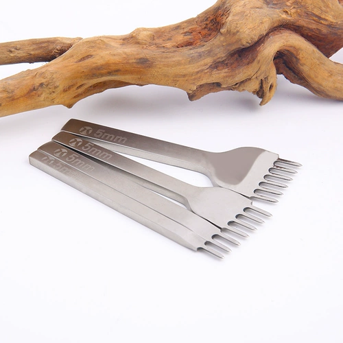DIY ручной работы кожаный кожаный Rhumarius Crowce Ling Tool Bai Bang Ling Set 3/4/5/6 мм набор расстояния