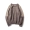 BDCT Nhật Bản tương phản màu sắc khâu cổ áo len dài tay áo Cao đẳng gió đôi lỏng lẻo chạm đáy áo len áo len tăm dài tay