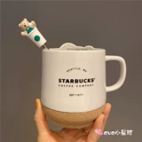 Starbucks, трехмерная глина, чашка, палочка для смешивания, 2020, с медвежатами, комплект