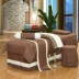 Massage massage hình xăm Hàn Quốc vẻ đẹp giường bao gồm bốn bộ đơn giản màu rắn mục vụ gió vẻ đẹp salon giường bộ