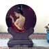 Tấm vuông Retro trang trí trang phục cưới Ảnh Trung Quốc Gió cổ Khung ảnh Đôi bên 10 12 inch Đặt bàn tùy chỉnh - Trang trí nội thất Trang trí nội thất