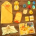 Bé sơ sinh hộp quà tặng nhỏ màu vàng vịt tắm nguồn cung cấp đồ chơi bộ quà tặng bé sơ sinh trăng tròn trăm ngày tuổi