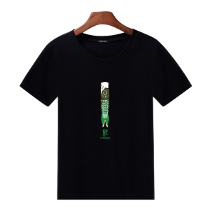 Mùa hè ngắn tay t-shirt nam kích thước lớn lỏng vòng cổ T-Shirt áo sơ mi sinh viên xu hướng mùa hè nửa tay nam quần áo áo phông nam tay ngắn đen 
