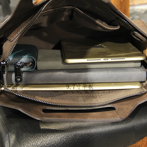 Мужской бизнес-ноутбук для документов, сумка на одно плечо, трендовая маленькая сумка клатч, сумка через плечо, коллекция 2023, бизнес-версия
