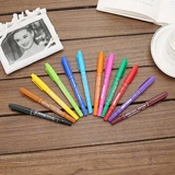 Герои, двусторонняя цифровая ручка, черный карандаш для губ, маркер, 12 цветов