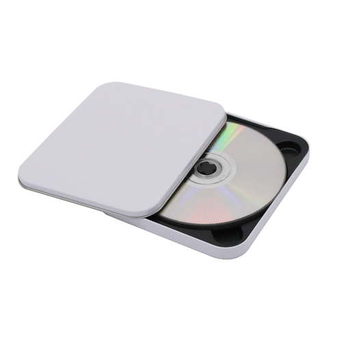 Белая краска CD Iron Box Media CD упаковочная коробка CD -Rom Favorites Creative CD Box