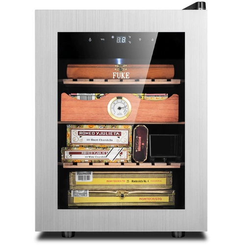 FK-90C Постоянная температурная постоянная мокрое сигарный шкаф кедр