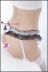 New sexy ren garter dây đeo vớ mã ngọc trai mở quần lót kích thước lớn vớ đen vớ khóa clip