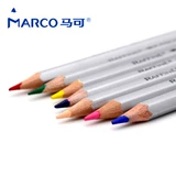 Marco Marco 7120 Water -solubale Color Pencil Mark Одинокий красочный цветовой карандаш 48.