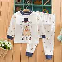 Ưu đãi đặc biệt cho bé nhạc đảo cotton đồ lót cho bé bộ quần áo mùa thu đáy quần áo đồ ngủ cotton mùa xuân và mùa thu quần lót bé gái