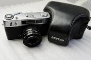 Đích thực máy ảnh cũ Oriental S3 đầy đủ kim loại cơ khí rangefinder phim máy ảnh 135 phim với holster bộ sưu tập