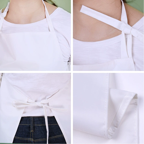 Водонепроницаемый кислотно-щелочный фартук, водонепроницаемая длинная юбка, нагрудник