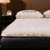 Nệm len 1,8m giường pad đệm ấm dày là 1,5 pad trở lại mùa đông bọ cạp cừu nỉ pad 1,2 m - Nệm Nệm