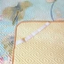 Mủ cao su tự nhiên Ice Silk Mat Ba mảnh Điều hòa Tencel Ghế mềm Có thể giặt 1.5 1.8m Giường Mat - Thảm mùa hè