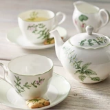 Найдите подлинную Noritake, английские травы ванильная костяная фарфоровая фарфоровая черная чашка чашка для чашки диска подарочная коробка диска