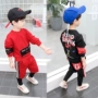 Quần áo bé trai mùa thu 2018 mới phiên bản Hàn Quốc set bé 4 tuổi thời trang 6 bé trai 3 ba bộ thủy triều 5 bé quần áo sành điệu cho be gái