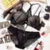 Ren lụa gạc thu thập ladies bra set cám dỗ thoáng khí thu thập kích thước lớn đồ lót vô hình mỏng mỏng áo ngực Áo ngực ren Now Bras