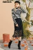 Yihua Ou Xiu mùa đông nữ mới áo len cổ cao thêu áo len đơn giản chạm đáy - Áo / áo thun