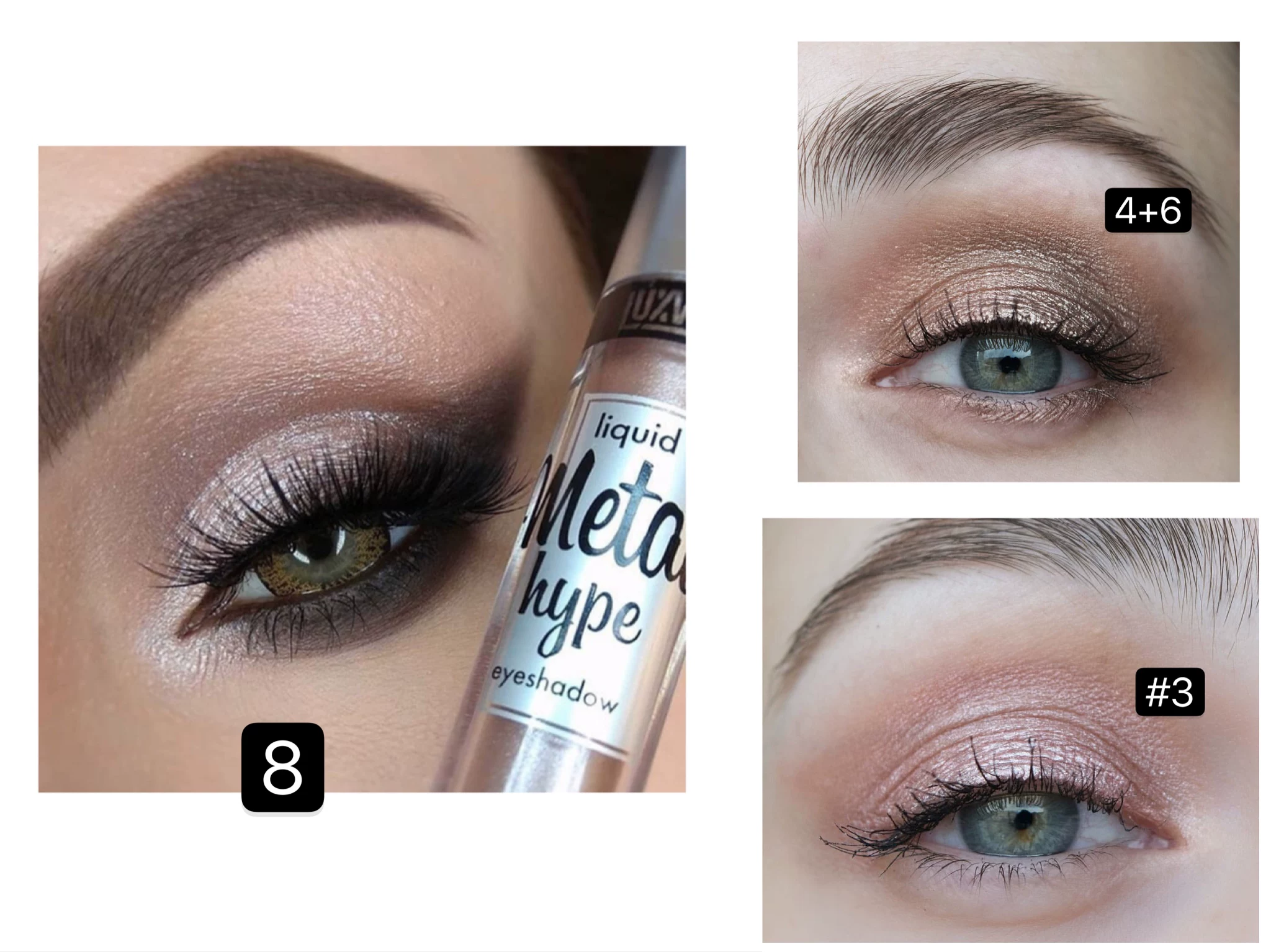 Новый продукт Belarushadow luxvisage изменчиво блестящий долговечно мерцающий
