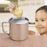 Детская чашка из нержавеющей стали для детского сада, защита при падении
