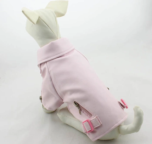 Одежда для домашних животных для домашних животных весна и осень большая собачья одежда /кожаная одежда Новая большая собачья кожаная одежда специальное предложение