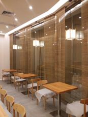 Шторы рулонные 一品坊 高端定制苎麻茶室隔断帘子卷帘客栈会所装饰挂帘开运门帘