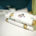 [Toyama cửa hàng × oxy phòng thí nghiệm] ban đầu dễ thương phim hoạt hình công viên giải trí bông bốn mảnh bộ chăn gối nous Bộ đồ giường bốn mảnh