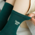 Tuần socks 7th socks nam giới và phụ nữ pha trộn với phổ letters thêu cotton khử mùi các cặp vợ chồng Nhật Bản trong vớ Vớ hàng tuần