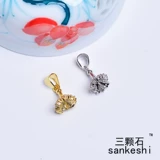 Стенд -закрепленные полуалонными подвесными подвесными подвесками DIY Ювелирные украшения аксессуары аксессуары микроавторан