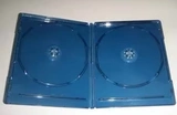 10 мм Blu -Ray CD коробка темно -синяя прямоугольная синяя коробка с двойной диском Blu -Ray Box Brubon с пленкой может быть вставлен