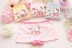 Dễ thương HELLOKT mèo phim hoạt hình boxer trẻ em của đồ lót cotton Lycra bông cô gái bé đồ lót đồ bộ mặc nhà cho bé Quần áo lót