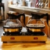 Đôi điện cà phê bếp 煲 cà phê đôi đầu giữ lò bếp điện trà bếp thiết bị cà phê