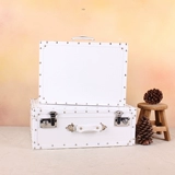 Ретро портативный стенд, белый реквизит для фотографии, черный чемодан для путешествий, простой и элегантный дизайн