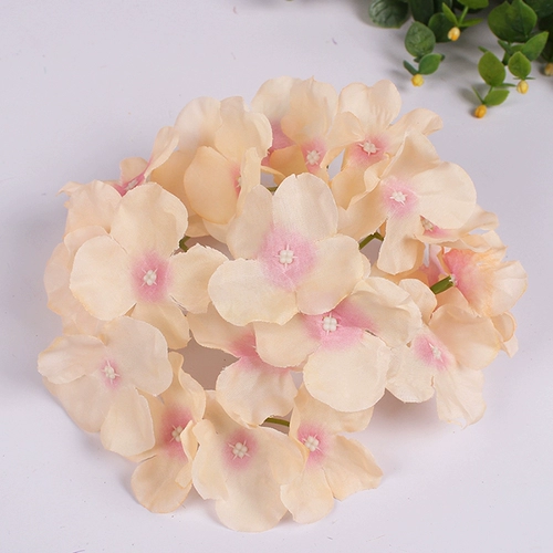 Терминальная стрельба из цветов, моделирование цветочного искусства, большая гортензия, свадебная фальшивая шелковая цветочная дорога, цветы, цветы одиночные рекламные персонажи