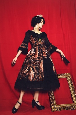 taobao agent [Dream and Treasure Spot] National Brand Lolita Dr. Church Angel OP JSK SK